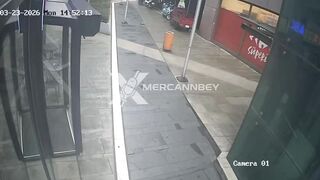 Horrific CCTV Captures Man Jumping to His Death from 16th Floor in Istanbul