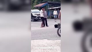 Dude Suffers A Seizure After Motorcycle Accident