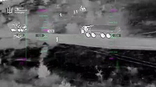 UA drone destroys Bastion launch site in occupied Crimea
