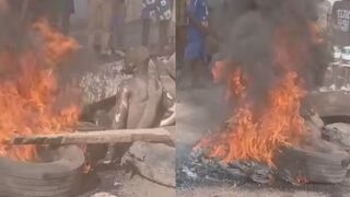Mentally Ill Man Accused Of Double Murder Burned Alive By Mob
