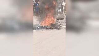 Mentally Ill Man Accused Of Double Murder Burned Alive By Mob