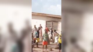 Mentally Ill Man Accused Of Double Murder Burned Alive By Mob