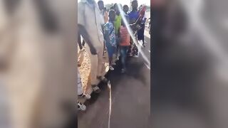 Mentally Ill Man Accused Of Double Murder Burned Alive By Mob (Aftermath)