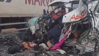 Terrible Crash In Peru
