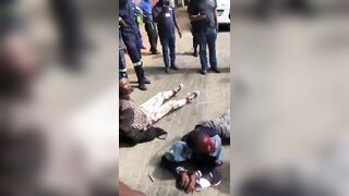 Carjackers Clubbed And Kicked By Angry Locals