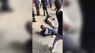 Carjackers Clubbed And Kicked By Angry Locals