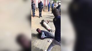 Carjackers Clubbed And Kicked By Angry Locals