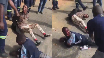 Carjackers Clubbed And Kicked By Angry Locals