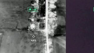 Footage from the attack in Troitskoye