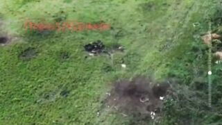 Destruction of the UA transport vehicle and arrival of the crew