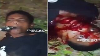Gang Savages Rival: Bullet to the Mouth, Then Machete Massacre to the Neck