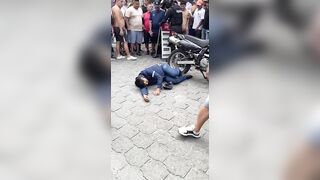 Man Shoots Thugs Who Tried To Rob Him Killing One (Action & Aftermath)