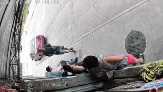 Man with Mental Issues Brutally Attacks Woman with Hammer to the Head on Sidewalk