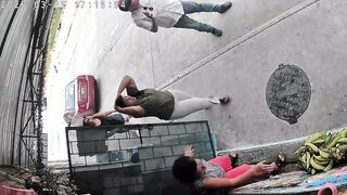Man with Mental Issues Brutally Attacks Woman with Hammer to the Head on Sidewalk