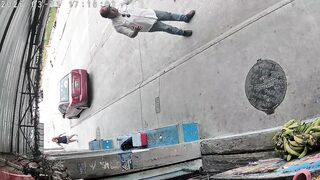 Man with Mental Issues Brutally Attacks Woman with Hammer to the Head on Sidewalk
