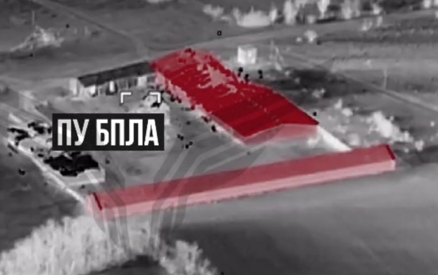 Ukrainian command center is bombed.