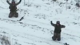 Ukrainians surrender, Russians kill them.