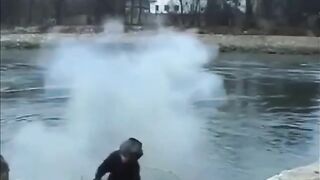 (2018)Young Russian Man's Hand Torn Off by Firecracker