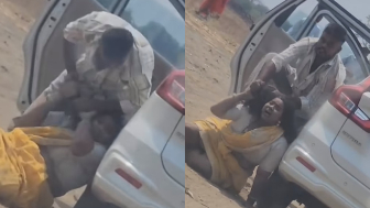 Man Slits Wife`s Throat On Busy Road In India