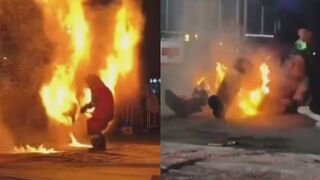 Man Seriously Injured When Fire Show Goes Wrong