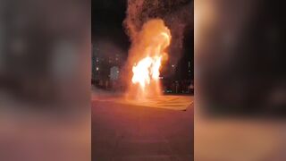 Man Seriously Injured When Fire Show Goes Wrong