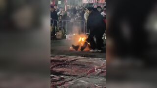 Man Seriously Injured When Fire Show Goes Wrong