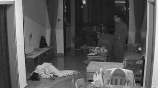 Evil Man Assaults Wife, Throws Bottle In Her Head Knocking Her Out