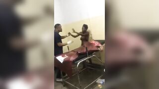 Naked Woman Assaulted At Hospital In Congo {FULL}