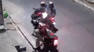 Returning from Work Only to Be Brutally Executed by Hitmen on a Bike