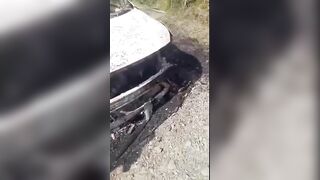 From Living to Charcoal:Gangsters Leave Three Charred Corpses Rotting in a Gutted Car