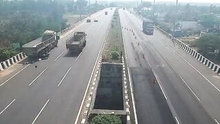 Mother And Son Crash Into A Parked Truck, Killed Instantly
