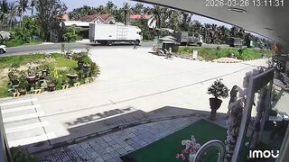 Skip To 0.45 To See How A Woman Getting Killed By Tanker Truck