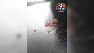 Family Found A Male Body With A Face Eaten By Fish