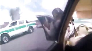 IRGC  Vehicle Ambushed In  Isfahan Province, Iran