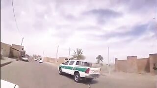 IRGC  Vehicle Ambushed In  Isfahan Province, Iran