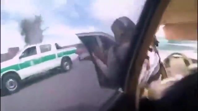 IRGC  Vehicle Ambushed In  Isfahan Province, Iran