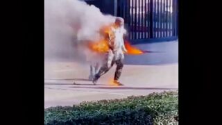 Assholes and fire don't mix compilation.