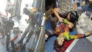 Hitman Cold-Bloodedly Executes Two Mechanics in Their Workshop Over Refused Extortion