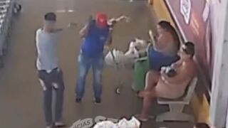 Taxi Driver Ruthlessly Killed in Supermarket Parking Lot as Horrified Shoppers Watch