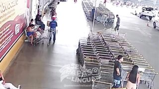 Taxi Driver Ruthlessly Killed in Supermarket Parking Lot as Horrified Shoppers Watch