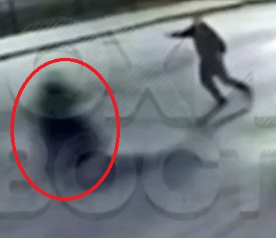 In Astrakhan, a drunk man tried to stop a motorcycle