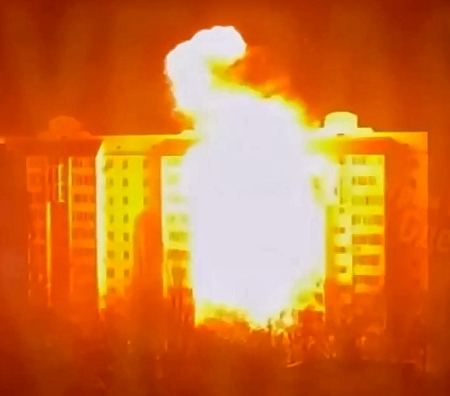 Russia mercilessly attacked Odessa at night