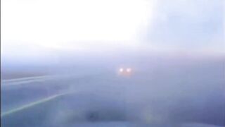 Truck overturns on Kazakhstan highway, crushes car (+aftermath)