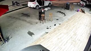 Hooded Gunmen Pull Up in Car, Get Out and Execute Bar Owner Outside His Local
