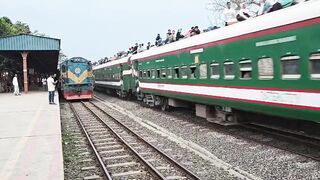Police Officer Clings for Life After Horrific Fall from Speeding Train in Bangladesh