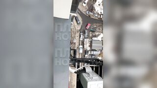 In Moscow, a man committed suicide