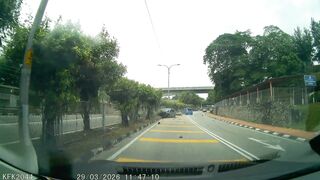 A High-Speed Honda City Crash Sends Rider Flying Onto Car Roof