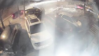 Brutal beating in Vladivostok (two views)