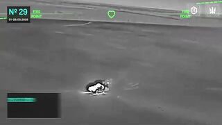 Video by the Ukrainian SBS drone operators is showing attacks on Russian  equipment