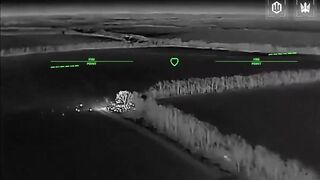 Video by the Ukrainian SBS drone operators is showing attacks on Russian  equipment